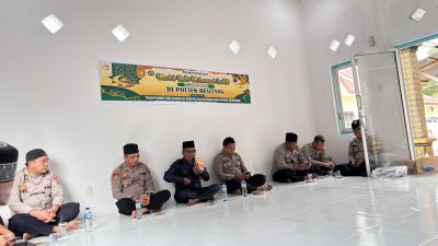Gelar Maulid Nabi, Polsek Besitang Santuni Anak Yatim