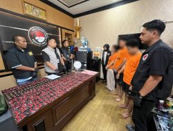 Satresnarkoba Polrestabes Medan Bongkar Jaringan Peredaran Pod Getar Antar Negara, 3 Pelaku Diamankan
