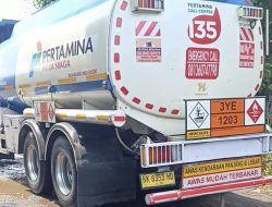 Truck Transportir Pertamina Singgah, Gudang Ginting Diduga Tempat Penimbunan BBM Bersubsidi
