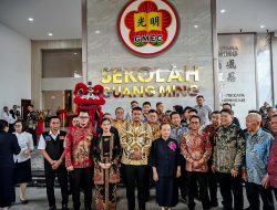 Gubernur Sumut Bobby Nasution Resmikan Sekolah Guang Ming