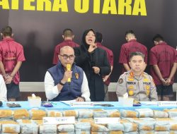 Polda Sumut Ungkap Tiga Kasus Narkoba, Sita 244 Kg Sabu