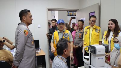 Wujudkan Kepedulian Nyata, Polres Binjai Bersama Bhayangkari Gelar Bakti Kesehatan Operasi Katarak