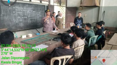 Polres Langkat Gandeng Disnaker, Program Poliran Buka Peluang Kerja bagi Masyarakat