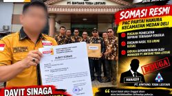 PAC Partai Hanura Kecamatan Medan Deli Layangkan Somasi ke PT Bintang Toba Lestari