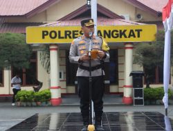 Kapolres Langkat Pimpin Apel Operasi Patuh Toba 2026