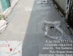 Pemanfaatan Dana Kelurahan Tepat Sasaran, Jalan Gang Keluarga Pulo Brayan Kota Kini Lebih Layak Dilalui