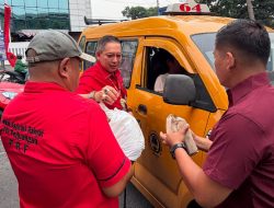 Bertepatan Maulid Nabi, Wong Chun Sen Tebar Kepedulian Lewat Makan Siang Gratis